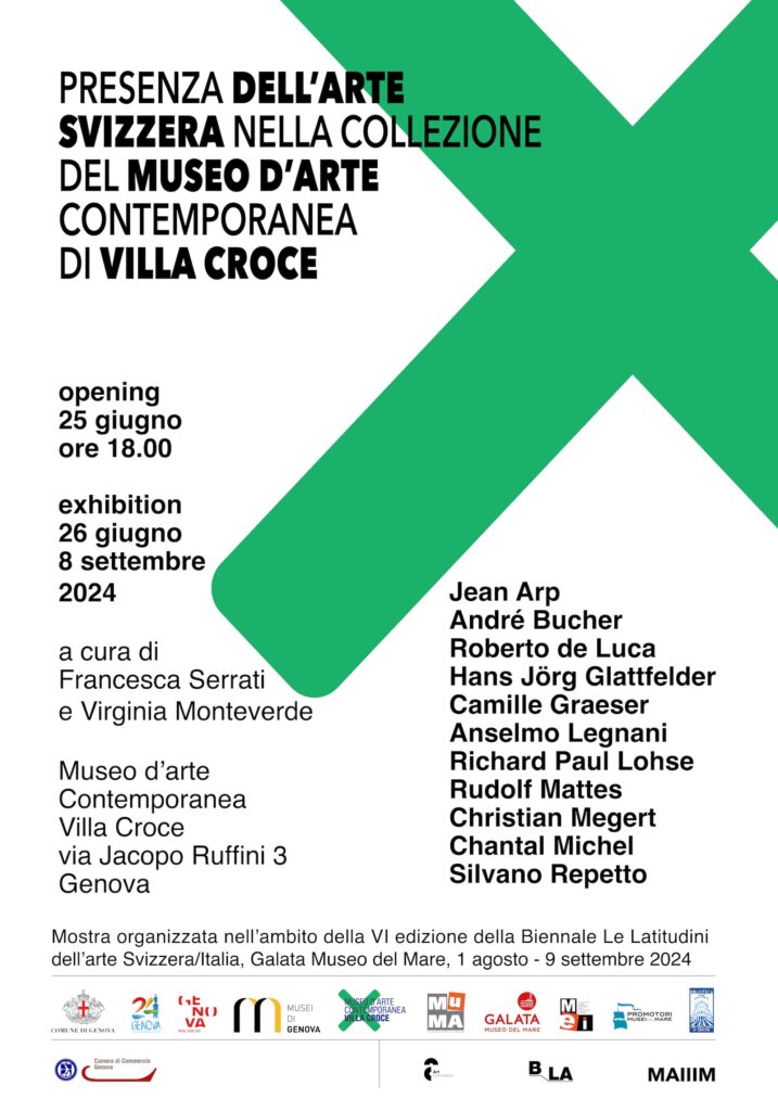 Invito mostra Museo di Villa Croce sx